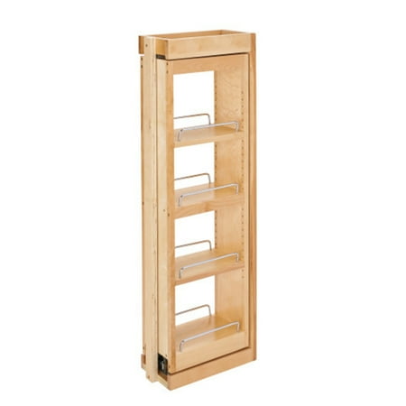 UPC: 0090713027012 | Rev-A-Shelf Pull Out Wall Filler Cabinet Shelf  33  Height  432-WFBBSC33-6C