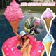thumbnail image 2 of Flotador inflable de helado, flotador de juguetes de piscina, divertido juguete de verano para niños, anillo de natación inflable de helado de agua, flotador de natación, 2 of 2