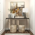 thumbnail image 2 of DecMode 12", 10"H Silver Stainless Steel Metal Vase with a Sleek Mirror Finish, Set of 2, 2 of 12