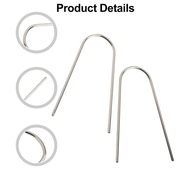 Goodhd 2Pc Radio Removal Release Keys Stereo Extraction Tools Pins Double Din U Style