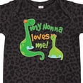 thumbnail image 4 of Inktastic My Nonna Loves Me Grandson Boys Baby Bodysuit, 4 of 5