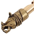 thumbnail image 2 of TAILTOSS Golden Brass Blowing Whistle 1Set with Rhino Shape Design for Hiking and Outdoor Use, 2 of 8