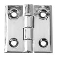 thumbnail image 3 of Butt Hinges Door Metal Silver Hinges Cabinet Aluminium Box Backflap Shed, 3 of 5
