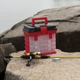 thumbnail image 2 of Stalwart Small Parts Organizer Toolbox for Hardware, Tackle, or Crafts, Red, 2 of 10