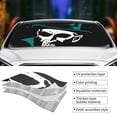 thumbnail image 5 of XMXY Car Sun Shade Windshield, Man Monster Automotive Front Window Sun Visor for Cars SUV Trucks, Small Size, 5 of 8