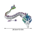 thumbnail image 2 of Intricately Designed Red Dragon Figurine Handcrafted Mythical Creature for Home Decor and Collectors, 2 of 2