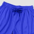 thumbnail image 5 of DDAPJ pyju Birthday Gifts! Men's Gym Shorts Drawstring Basketball Athletic Shorts Lightweight Quick Dry Mesh Shorts for Workout Running Tennis Blue XL, 5 of 6