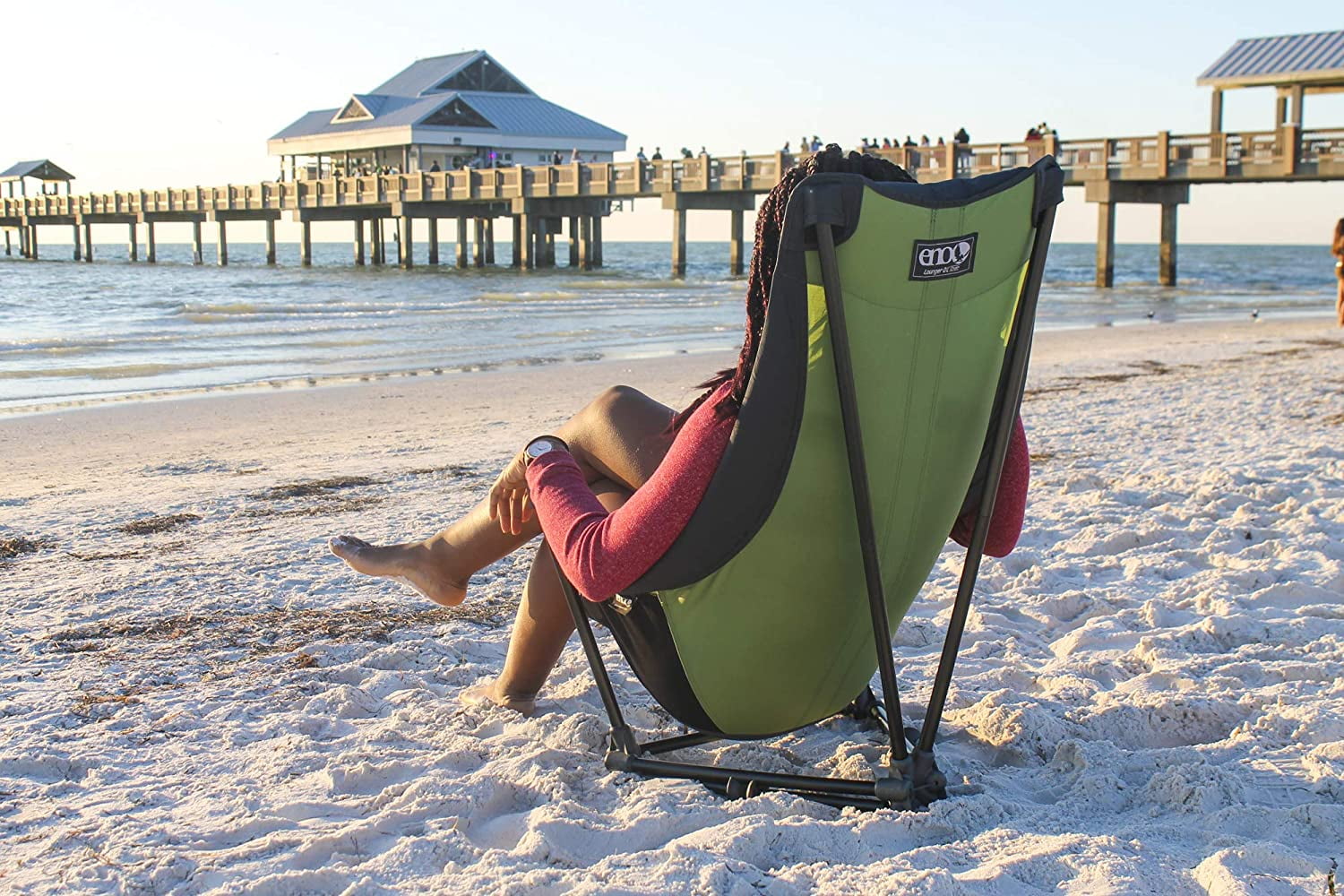 Eno Lounger DL Chair, Olive/Lime - Walmart.com Eno Lounger DL Chair, Olive/Lime - Walmart.com