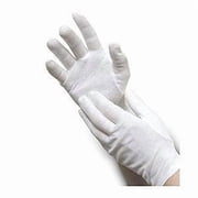 Cara Cotton Gloves Comfortable & Sanitary Protection, Medium, 1ct, 6-Pack