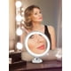 thumbnail image 4 of 10X Magnifying Mirror with Light, Shower Magnification Mirror, Strong Suction Cup, 2 Brightness Levels, 360 Rotation, 4 of 4