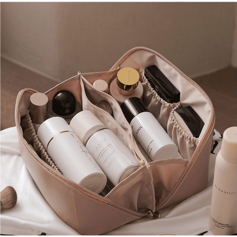 Designer Women Cosmetic Bag Genuine Leather Makeup Bags Make Up Box Large  Travel Organizer Travel Toiletry Bag Totes231V From Leanne99, $24.67