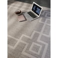 thumbnail image 7 of Furnish My Place Outdoor Collection Oriental Area Rug - 2 ft. x 3 ft. Dove, Transitional Water Proof Rug for Living Room, Study Room, Patio, 7 of 7