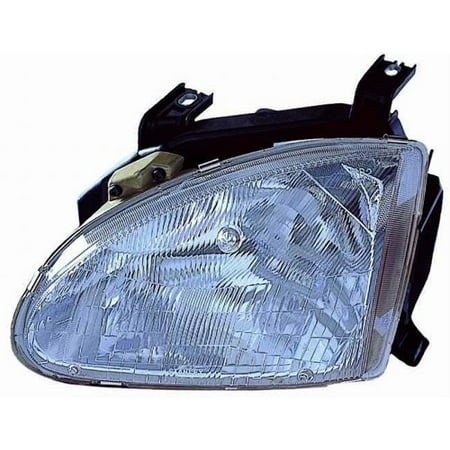- Go-Parts » 1993 - 1997 Honda Civic del Sol Front Headlight Headlamp Assembly Front Housing / Lens / Cover - Left (Driver) Side 33150-SR2-A02 HO2502124 Replacement For Honda Civic del Sol