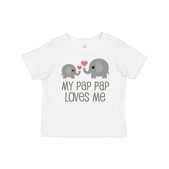 Inktastic My Pap Pap Grandpa Loves Me Boys or Girls Baby T-Shirt