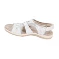 thumbnail image 1 of Sandalias de cuña romana europeas y americanas con punta redonda, sandalias retro de talla grande para playa, sandalias de color sólido para mujer, 1 of 6