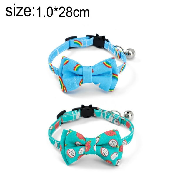 Breakaway cat collar with bow hot sale