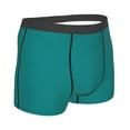 thumbnail image 3 of Junzan Teal Mens Underwear Boxer Briefs For Men’s - X-Large, 3 of 9