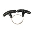 thumbnail image 6 of colaxi Stainless Steel Wire Saw PVC Pipe Cutting Tool for Survival Travel Emergency black, 6 of 10