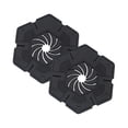 thumbnail image 4 of funtasica 2 Pieces Generic Wiper Arm Hole Covers Direct Replaces Wiper Pads, 4 of 9