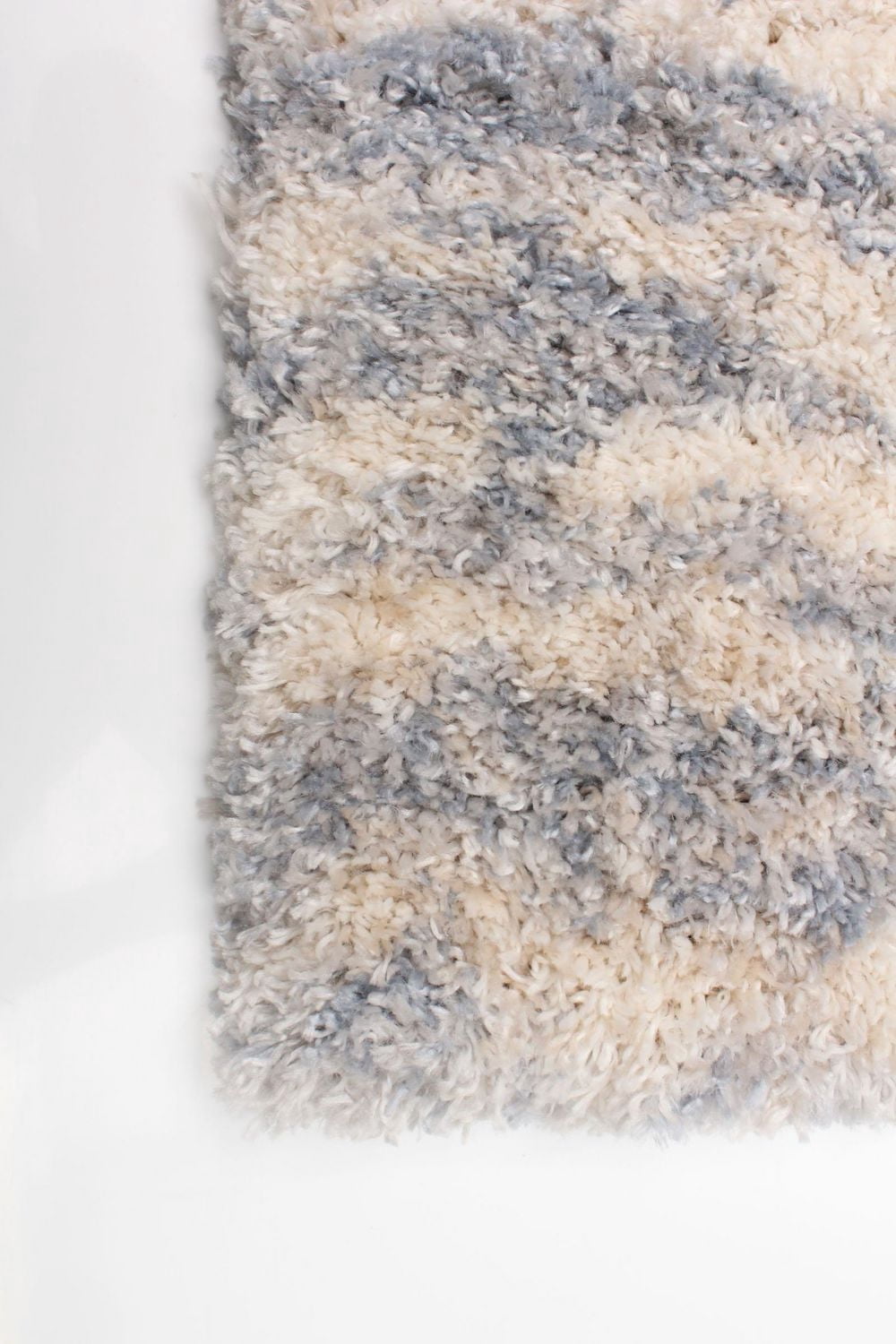 ECARPET Abstract Frieze Area Rug, Fluffy Carpet for Bedroom, Ultra Soft & Plush Larissa Collection