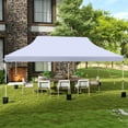 thumbnail image 2 of Costway 10 x 20 FT Pop-up Canopy UPF50+ Sun Protection Tent with Carrying Bag White, 2 of 10
