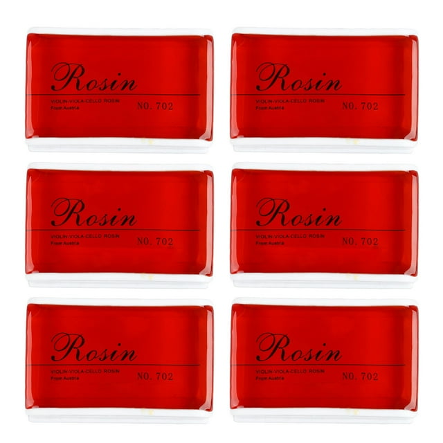 Resina para violín, 6 piezas de resina para violín, arco, resina para violonchelo, resina para arco de violín, diseño de última generación
