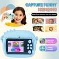 thumbnail image 7 of PayUSD Kids Camera Selfie Video Instant Print Birthday Gifts for Christmas Girls Boys Age 3-12 1080P Digital Photos Portable Toddler Toys for 4 5 6 7 8 9 10 Year Old with 32GB SD Card Dinosaur Blue, 7 of 7