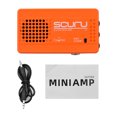 thumbnail image 4 of Caline S7 Portable Guitar Mini Amplifier Speaker 3W with Clear & Distortion Modes for Electric Guitar Electric Ukulele, 4 of 9