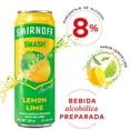 thumbnail image 3 of Pack de 24 Bebida Preparada Smirnoff Smash Lemon Lime Lata 355 ml, 3 of 3