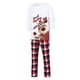 thumbnail image 3 of Conjuntos de pijamas familiares a juego de Navidad Fiomva, pijamas familiares con top y pantalones, ropa de dormir, 3 of 4