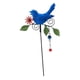 thumbnail image 3 of Estaca de Metal para jardín de pájaros, granja, Patio, vacaciones, primavera, carillón de viento decorativo Azul, 3 of 8