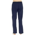 thumbnail image 3 of U2SKIIN Womens Cotton Pajama Pants, Soft Lounge Lightweight Sleep Pj Bottoms,(Navy,2XL), 3 of 5