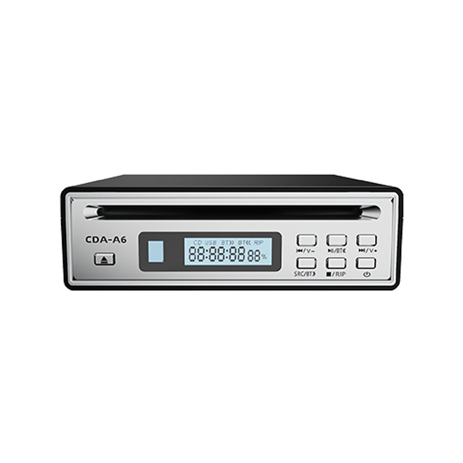 CD Player Bluetooth Digital CD Grabber with Automatic Ripping WAV Fiber Output Remote Control ,Compatibility