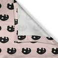 thumbnail image 4 of Ambesonne Ethnic Valance Pack of 2, with Heart, 54"X12", White Black and Rose, 4 of 5