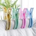 thumbnail image 2 of 4X Large Beach Towel Hooks, Beach Towel Clips, Great for Vacations, in Assorted Colors, 2 of 4