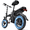 Black, variant on Electric Bike, 18 Mph Electric Bicycles, 350W Peak 500W Motor Foldable Ebike, 14" Tire E-bike for Adults, 48V 8Ah Battery, 15° Uphill, UL2849 Certified, 25 Miles PAS Range