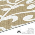 thumbnail image 2 of Sussexhome Toilet Mat Set - 2-Piece Designer Print Bathroom Contour Rugs Combo - Non Slip, Soft Cotton & Absorbent Floor Carpets - Machine Washable - 20x31.5" Large Sink Bathmat, 20x24" Toilet Rug, 2 of 10