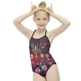 thumbnail image 5 of Invader Zim Fun Children's One-piece Swimwear Halterneck Swimsuit Summer Beach Girl's Bathing Suits Breathable Beachwear, 5 of 7