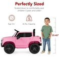 thumbnail image 5 of Best Choice Products 12V 2.5 MPH Licensed Chevrolet Silverado Ride On Truck Car Toy w/ Parent Remote Control - Pink, 5 of 8