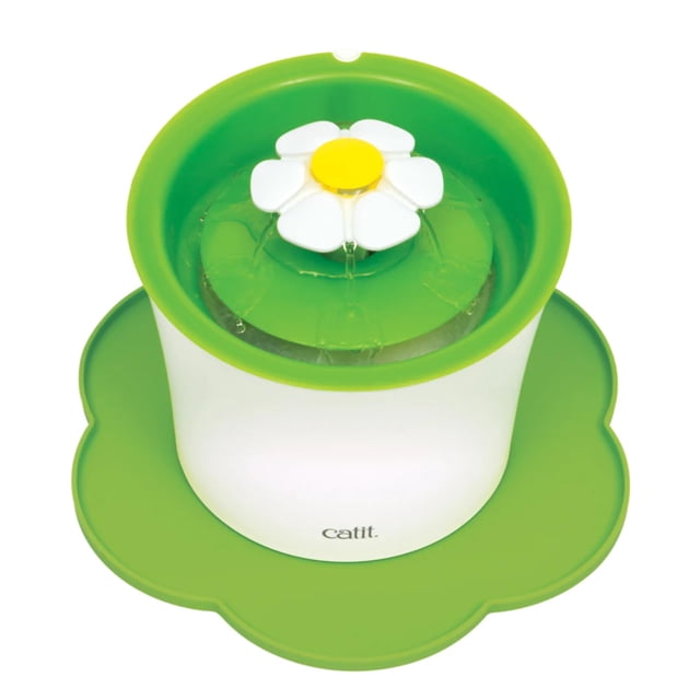 Catit 44010 Ensemble de Table Fleur, Moyen, Vert