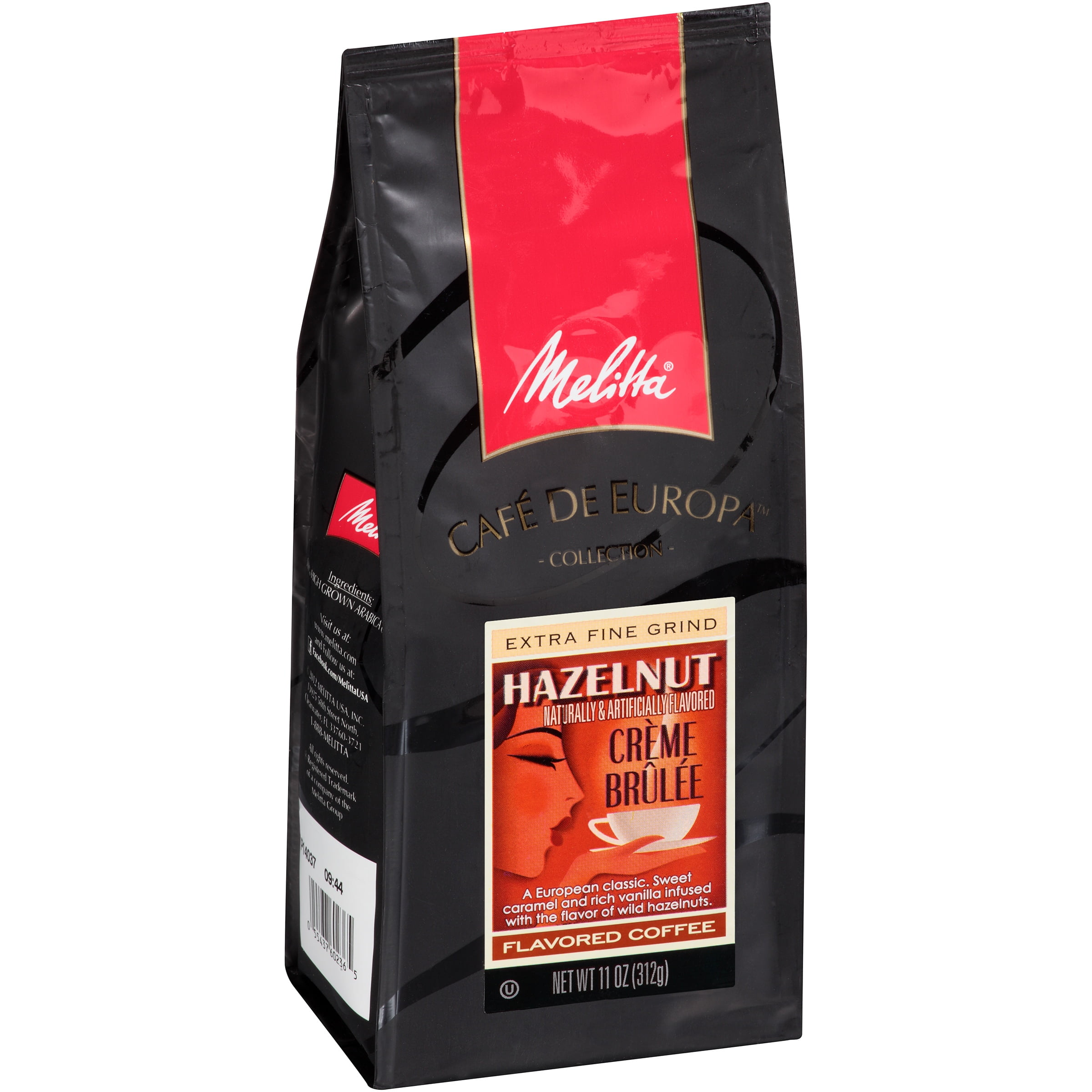 MelittaÂ® Cafe de Europaâ ¢ Hazelnut Creme Brulee Flavored
