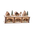 thumbnail image 1 of de Navidad de Escritorio de Madera, Decoración de Paisaje, Juego de Construcción para Mesa Temática Coleccionable, Decorac Estilo A SM SunniMix Casa de miniaturas, 1 of 8