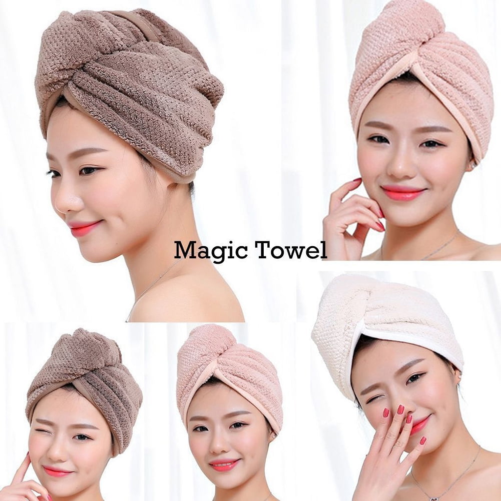 Dryer Towels Cap Towel Bathing Hat Dryer Quick Dry Towel Hair Drying Magic 