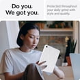 thumbnail image 2 of Allytechgroup for iPad 11-inch (A16) 2025 / 10th Generation 2022 Case for Women Men, Slim Lightweight Soft TPU Shockproof Protective Back Cover for ipad 11th / 10th 10.9 inch, White, 2 of 6