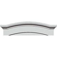 thumbnail image 1 of Ekena Millwork PED57X14X01EM 57.5 In. W X 14.87 In. H X 1.12 In. P Architectural accent Massive Emery Pediment, 1 of 5