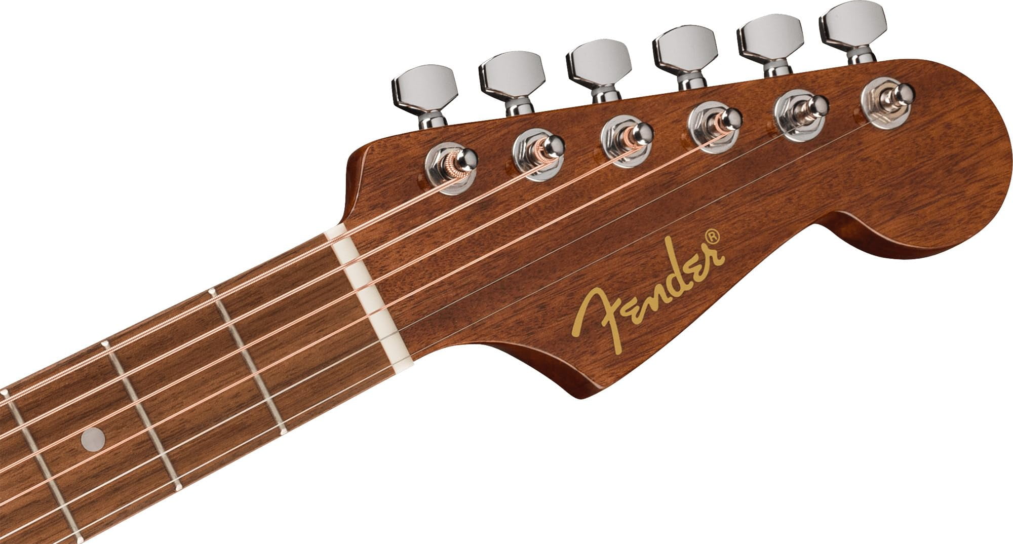 Fender California Standard Redondo Mini Acoustic Guitar - Natural Sapele Bundle with Gig Bag, Hard Case, Tuner, Strings, Strap, String Winder, Picks, and Austin Bazaar Instructional DVD