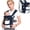 Blue, variant on Lvelia Baby Carrier Newborn to Toddler,4-in-1 Baby Ergonomic and Cozy Adjustable Lightweight Infant Carrier,Newborn Baby Carrier for 8-44 lbs,Gray