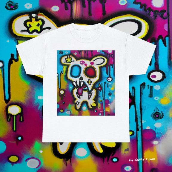 BrNzY Bear Tshirt by KxMx Lane Art Unisex Abstract Tshirt Streetwear