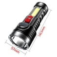 thumbnail image 2 of Linterna COB IPX4, reflector impermeable, 500 LM, iluminación exterior (roja), 2 of 6