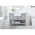 thumbnail image 3 of 48 inch single bathroom vanity in grey, 3 of 15